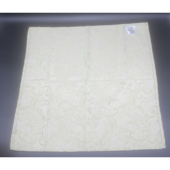 Bodrum Luxembourg GREEN Patterned Cloth Napkins 21.5” Turkey Set Of 4 - Picture 5 of 11
